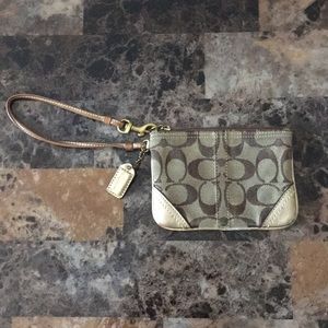 Coach wristlet